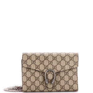 Gucci Dionysus Chain Wallet Gg Coated #250948G11B